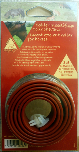 Single Pack Fly Repellent Horse Collar